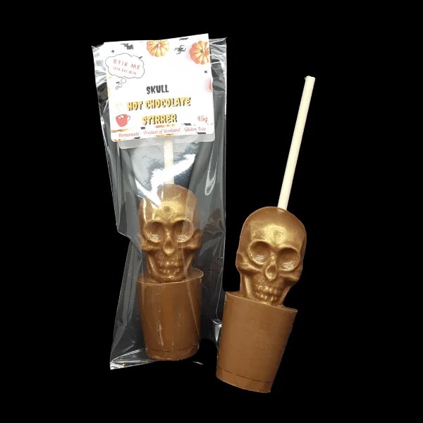Skull Hot chocolate Stirrer